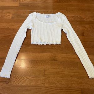 princess polly leon white top